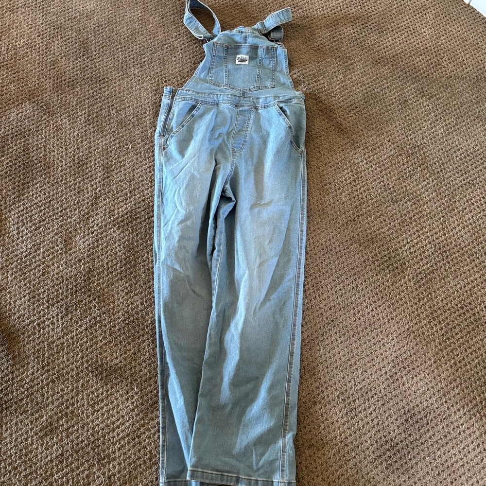 Levi's light denim overalls